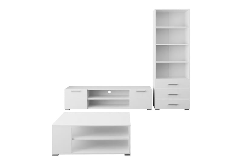 Lindesberg Møbelsæt til Stue, Hvid