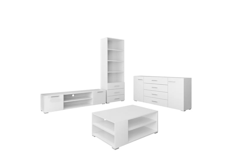 Lindesberg Møbelsæt til Stue, Hvid