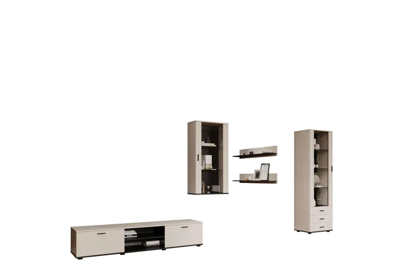 Lyrosen Møbelsæt Til Stue, Beige