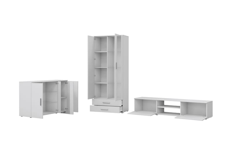 Lyrosen Møbelsæt Til Stue - Beige - Møbler - Møbelsæt - Møbelsæt til stuen