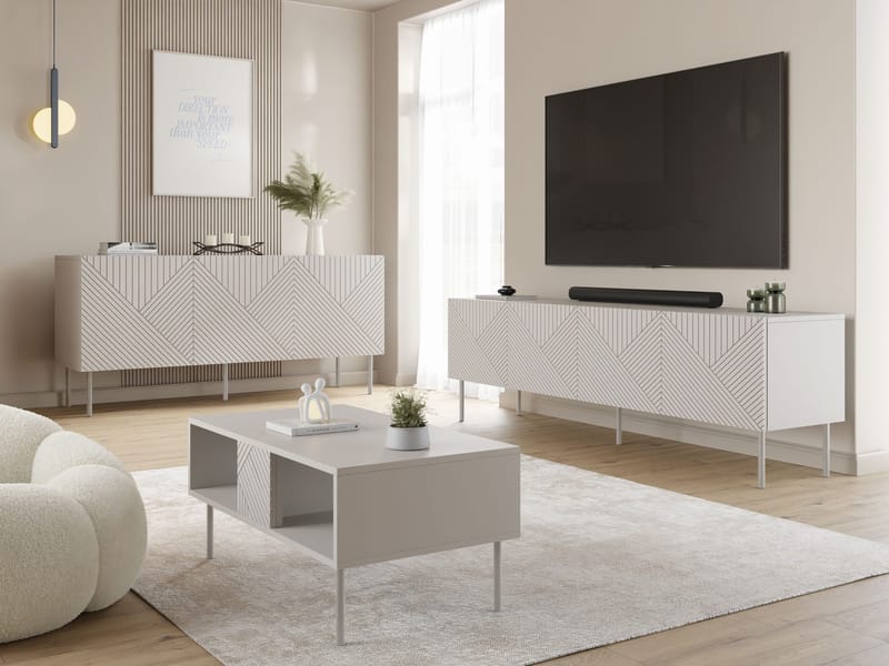 møbelsæt Møbler ART DECO I beige - Møbler - Møbelsæt - Møbelsæt til stuen