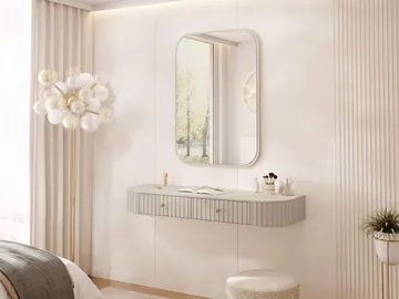 møbelsæt Møbler SEPIROZ III beige - Møbler - Borde - Sminkebord & konsolbord