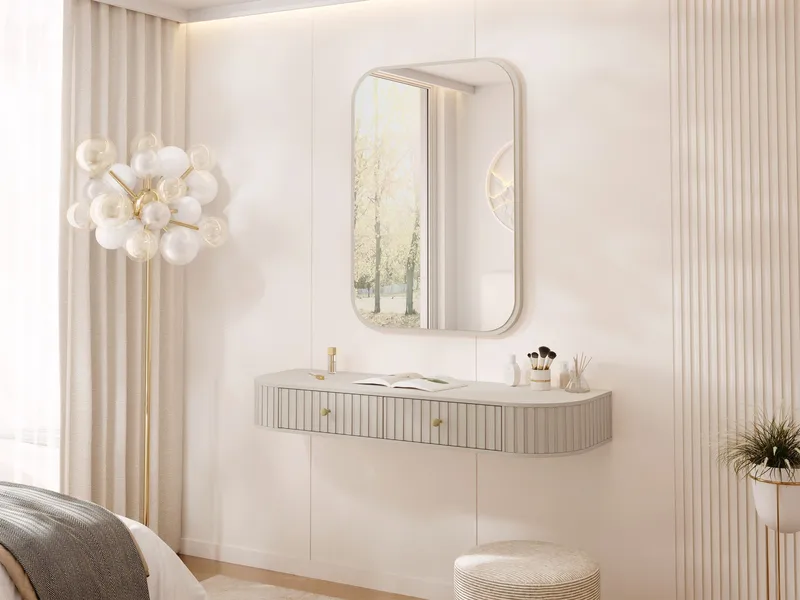 møbelsæt Møbler SEPIROZ III beige - Møbler - Borde - Sminkebord & konsolbord