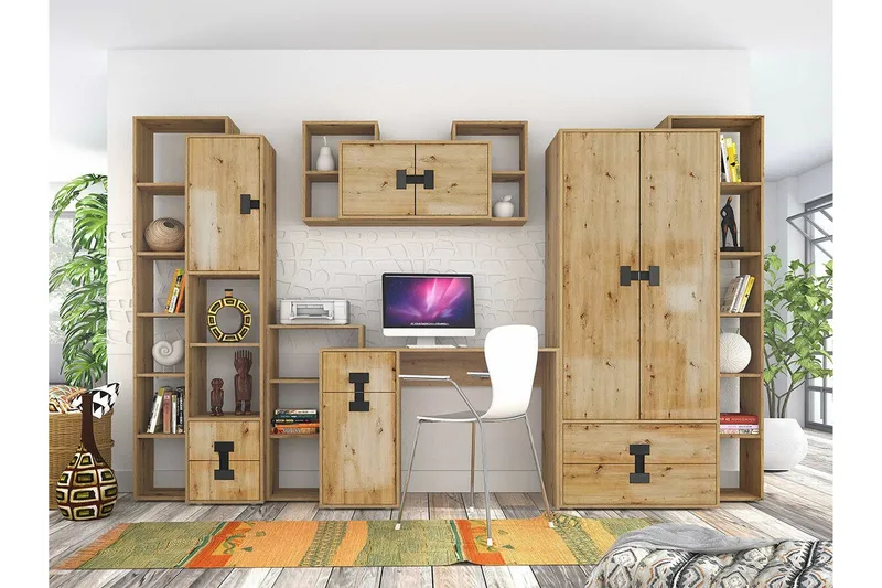 Brown - Møbler - Møbelsæt - Møbelsæt til soveværelse