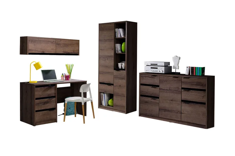 Denver soveværelse sæt børn - Hvid - Møbler - Møbelsæt - Møbelsæt til soveværelse