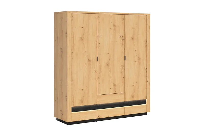 Forja Soveværelse sæt 181x56 cm, Natur / sort