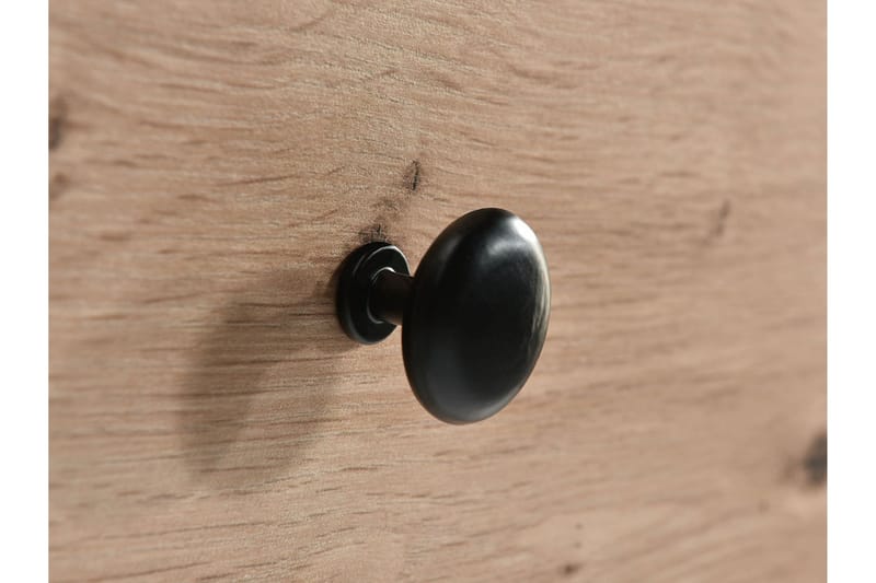 Aldbrough Møbelsæt til Komfurestue Hvid LED - Træ/Sort - Hus & renovering - Køkken & bad - Køkken & bryggers - Køkkenmøbler