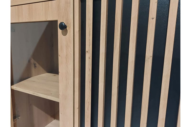 Aldbrough Møbelsæt til Komfurestue - Træ/Sort - Hus & renovering - Køkken & bad - Køkken & bryggers - Køkkenmøbler