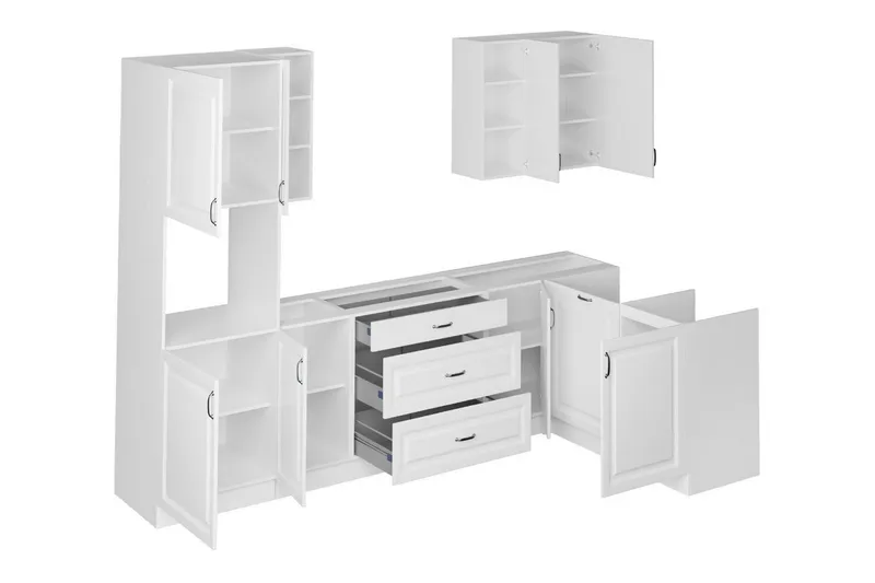 Templemore Möbelset För Kök & Matplats Brown/Wood - Møbler - Møbelsæt - Møbelsæt til køkken & spisestue