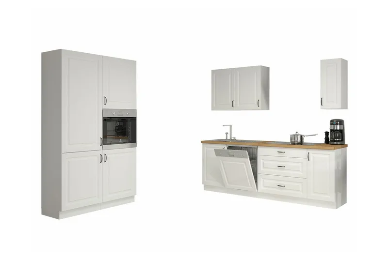 Templemore Möbelset För Kök & Matplats White, undefined