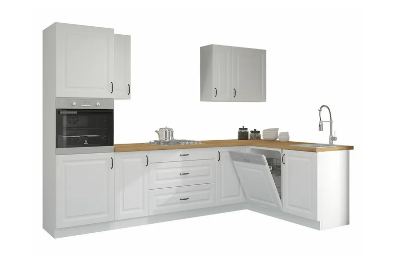 Templemore Möbelset För Kök & Matplats White/Wood, undefined