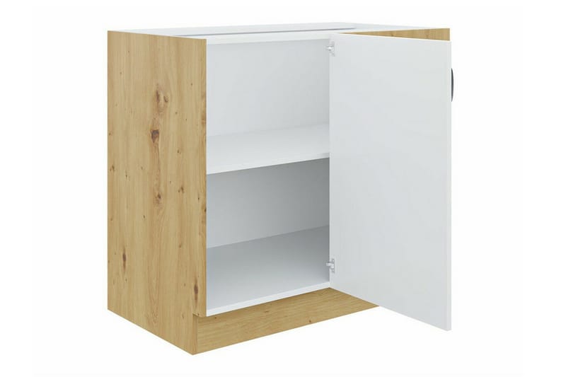 Templemore Möbelset För Kök & Matplats White/Wood - Møbler - Møbelsæt - Møbelsæt til køkken & spisestue