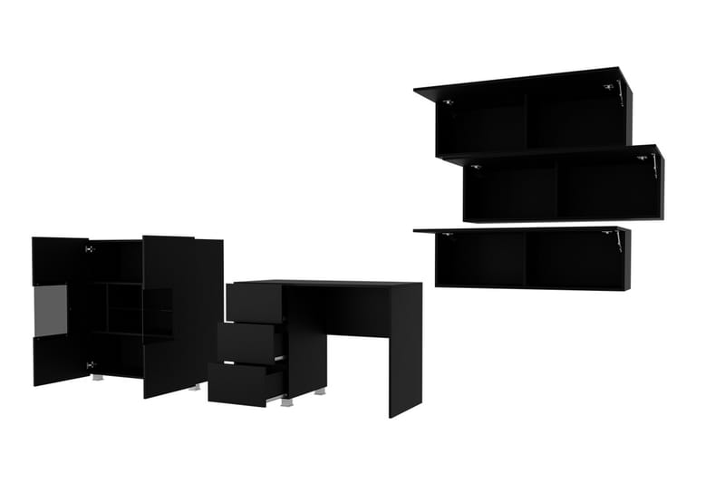 Calabrini stuesæt - Grå / Hvid - Møbler - Møbelsæt - Møbelsæt til stuen