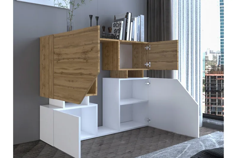 Carbost Möbelset För Vardagsrum Anthracite - Møbler - Møbelsæt - Møbelsæt til stuen