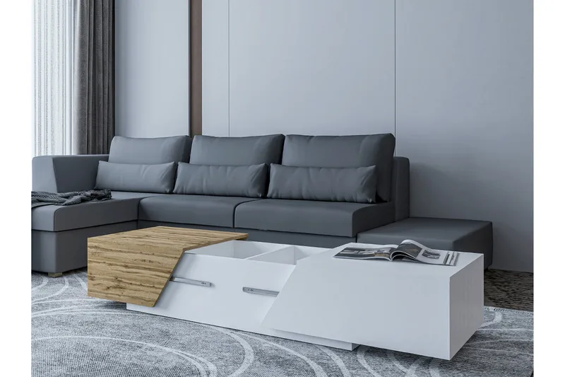 Carbost Möbelset För Vardagsrum Anthracite - Møbler - Møbelsæt - Møbelsæt til stuen