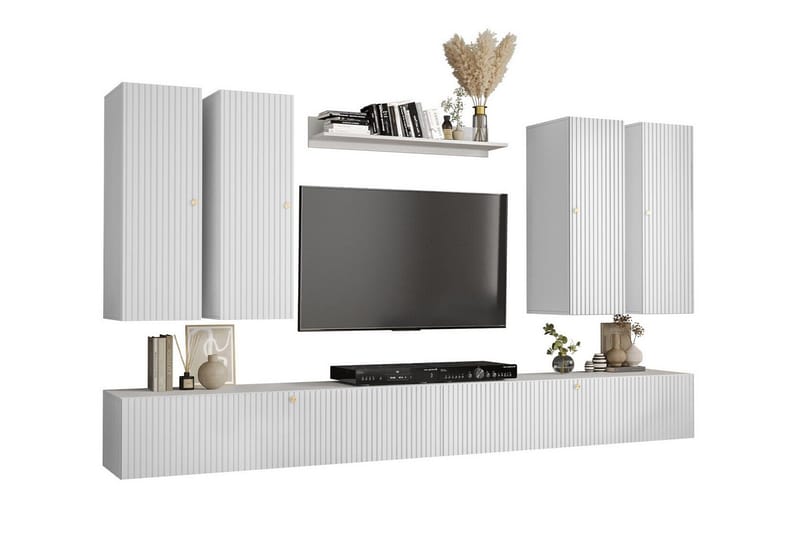 Dunvegan Möbelset För Vardagsrum White, undefined