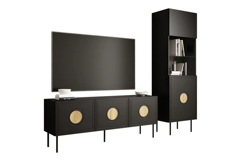 Juniskär Møbelsæt til Stue, Sort