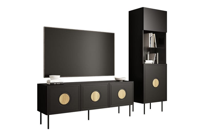 Juniskär Møbelsæt til Stue, Sort