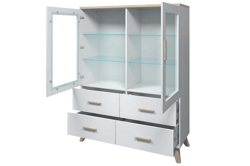 Kardos Stuesæt - Natur/Sort - Møbler - Møbelsæt - Møbelsæt til stuen