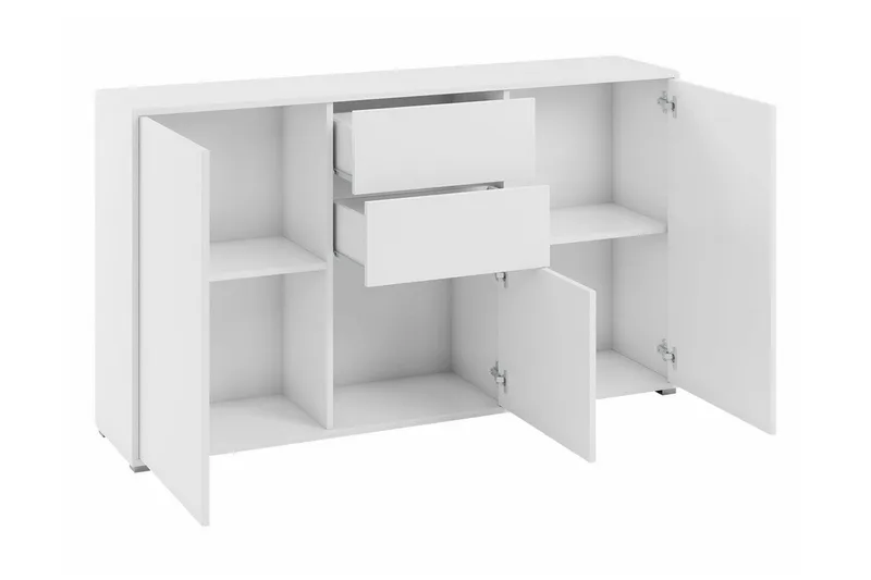 Kintore Möbelset För Vardagsrum White - Møbler - Møbelsæt - Møbelsæt til stuen