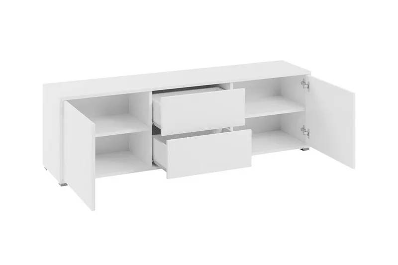 Kintore Möbelset För Vardagsrum White - Møbler - Møbelsæt - Møbelsæt til stuen