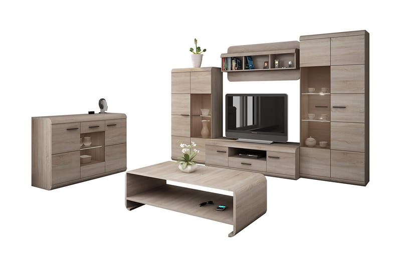 Link Stuesæt, Beige | Grå