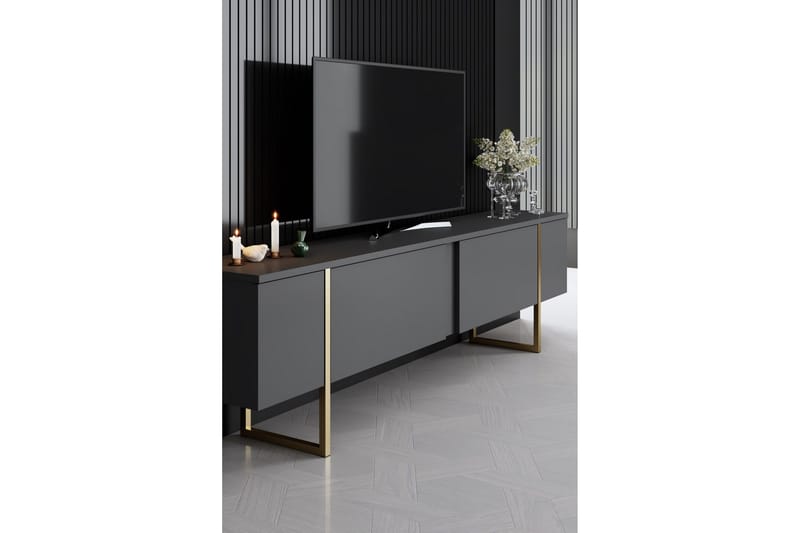 Luxe Stuesæt - Antracit - Møbler - Møbelsæt - Møbelsæt til stuen