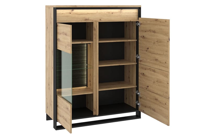 Quant Stuesæt - Eg/Sort - Møbler - Møbelsæt - Møbelsæt til stuen