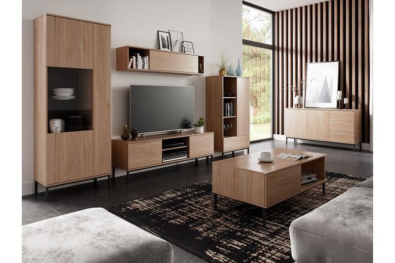 Querty Stuesæt LED-belysning 7 Dele Hvid LED, Natur