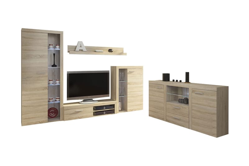 Rumba Stuesæt - Beige / Grå - Møbler - Møbelsæt - Møbelsæt til stuen