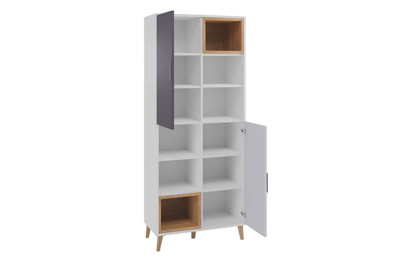 Sayuki Møbelsæt Til Stue - Hvid/Grå - Møbler - Møbelsæt - Møbelsæt til stuen