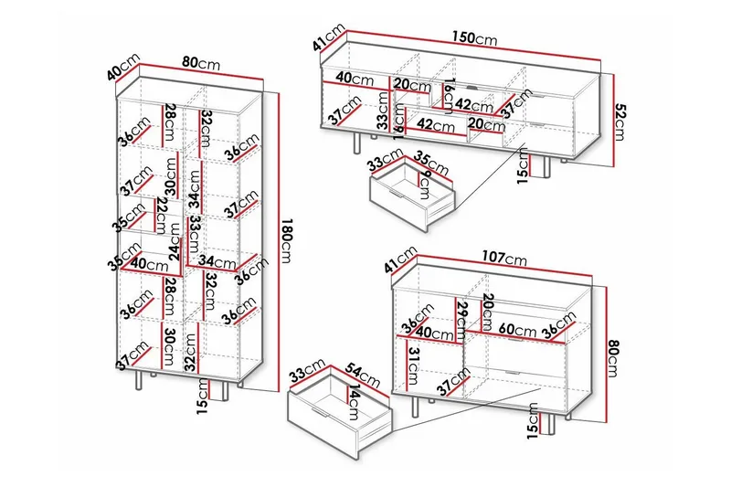 Staffin Møbelsæt til Stue - Cashmere - Møbler - Møbelsæt - Møbelsæt til stuen