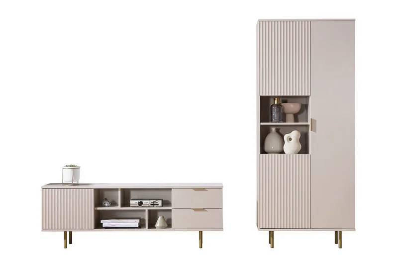 Staffin Møbelsæt til Stue, Cashmere