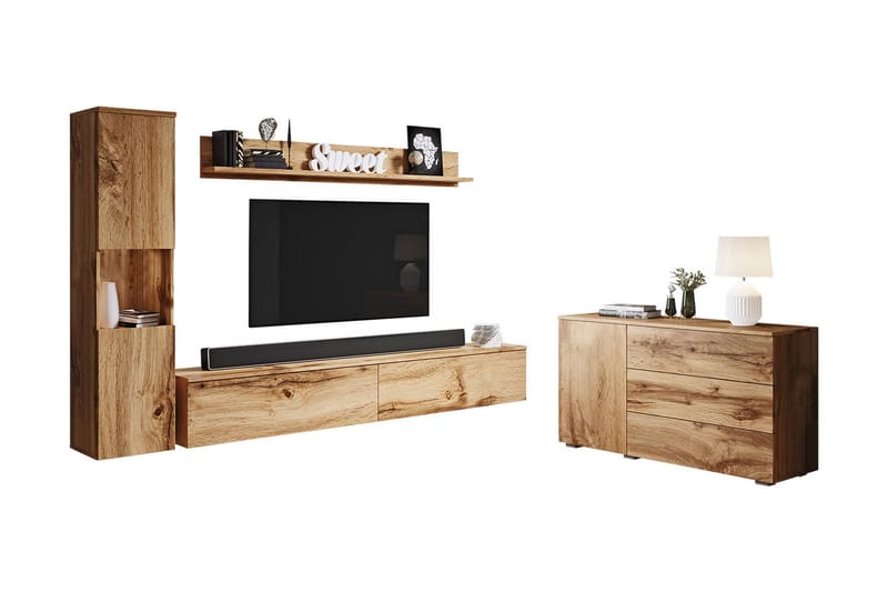 Valga Møbelsæt Til Stue Natur - Natur - Møbler - Møbelsæt - Møbelsæt til stuen