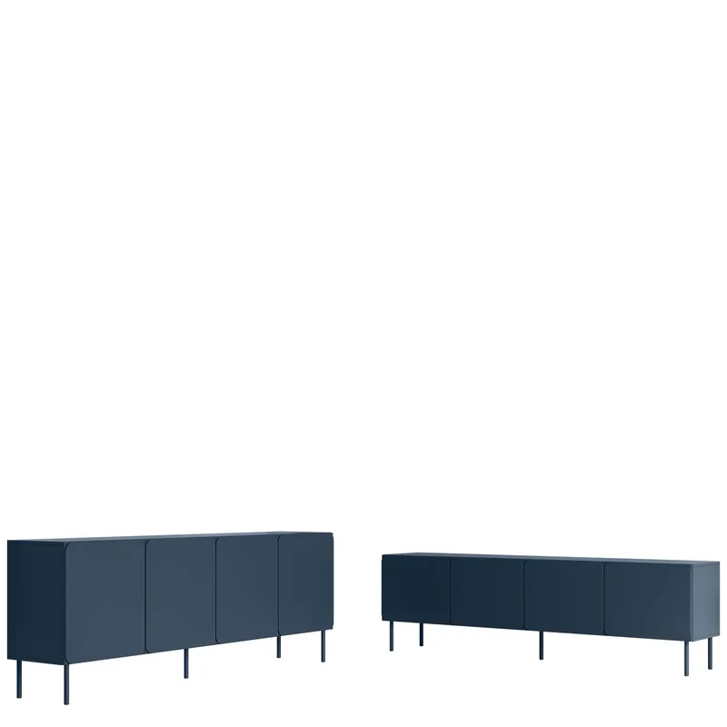 Marros Møbelsæt Skænk 200 cm, Blå