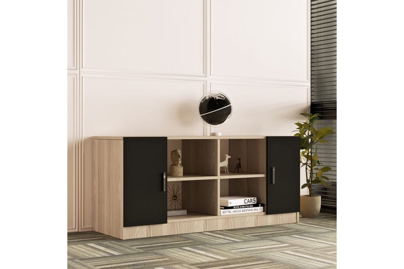 Mosgam Møbelsæt Kontor - Lys Natur/Sort - Møbler - Møbelsæt - Møbelgruppe til kontor