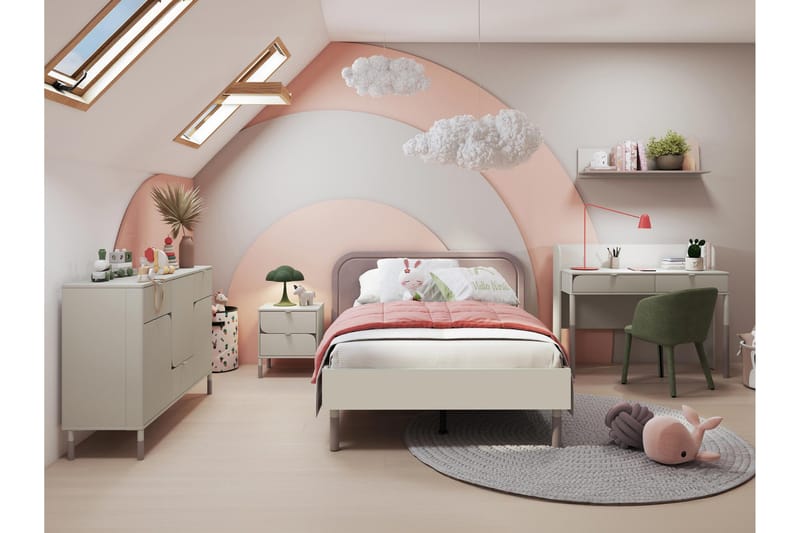 Monfort Møbelsæt til Soveværelse - Beige - Møbler - Møbelsæt - Møbelsæt til soveværelse