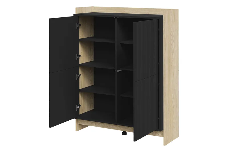 Polina Møbelsæt til Stue - Brun / Sort - Møbler - Møbelsæt - Møbelsæt til stuen