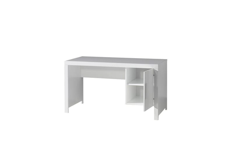 Seng med lamelbund Natbord 2-dørs garderobeskab Skrivebord Bogreol Skuffe Erik - Møbler - Møbelsæt - Møbelsæt til soveværelse