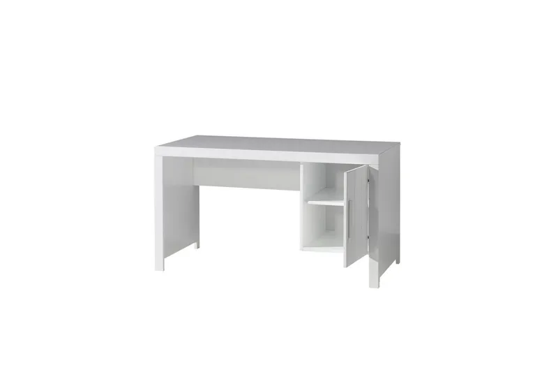 Seng med lamelbund Natbord 3-dørs garderobeskab Skrivebord Skuffe Erik - Møbler - Møbelsæt - Møbelsæt til soveværelse