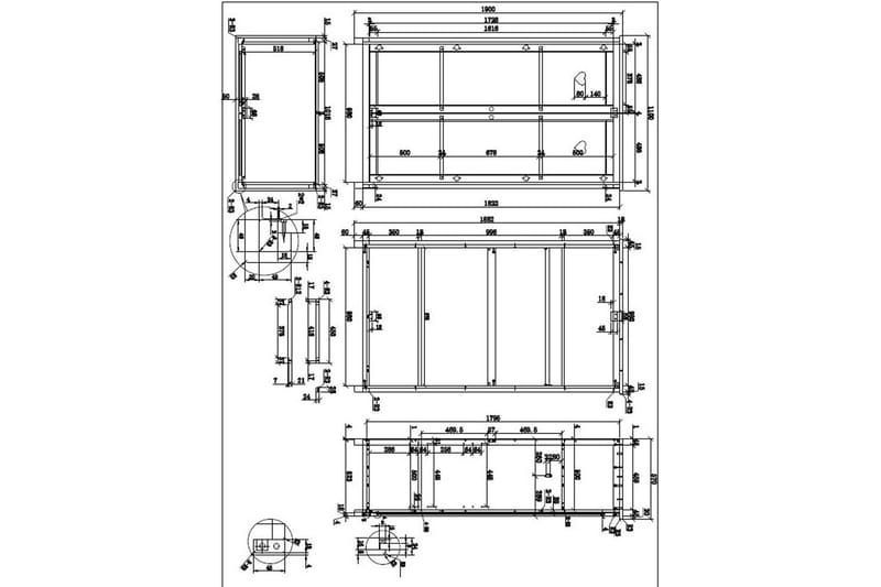 Seng med lamelbund natbord garderobe tekstilsæt Amori Hvid - Møbler - Møbelsæt - Møbelsæt til soveværelse
