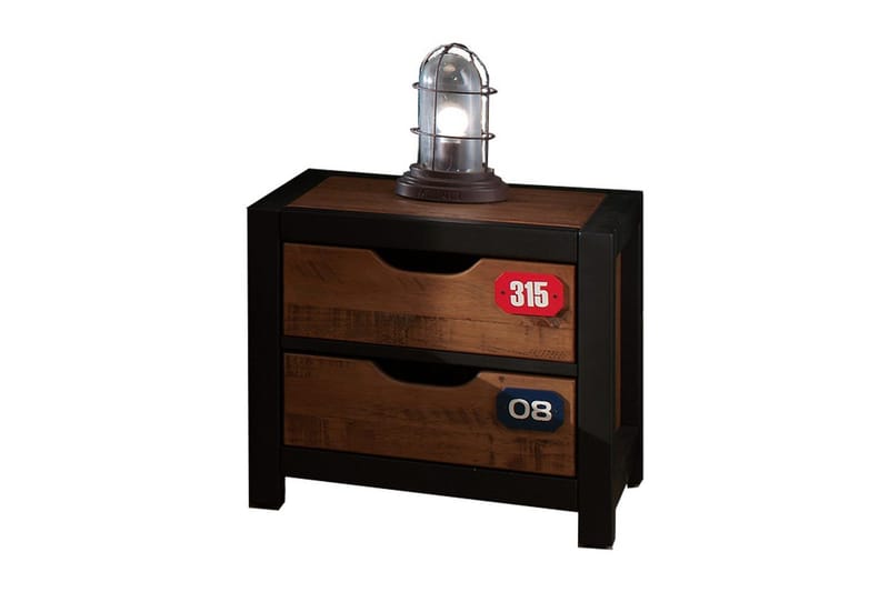 Seng med lamelbund skuffe natbord 3-dørs klædeskab Alex - Møbler - Møbelsæt - Møbels æt til soveværelse