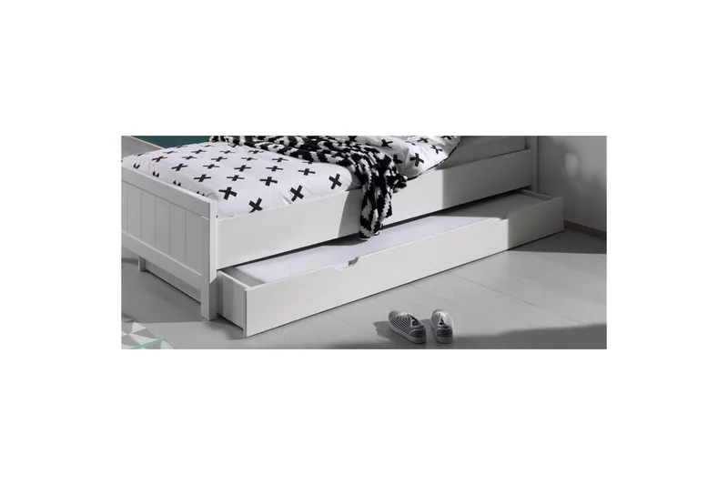 Seng med natbord 2-dørs garderobe Skrivebord Reol Skuffe Erik - Møbler - Møbelsæt - Møbelsæt til soveværelse