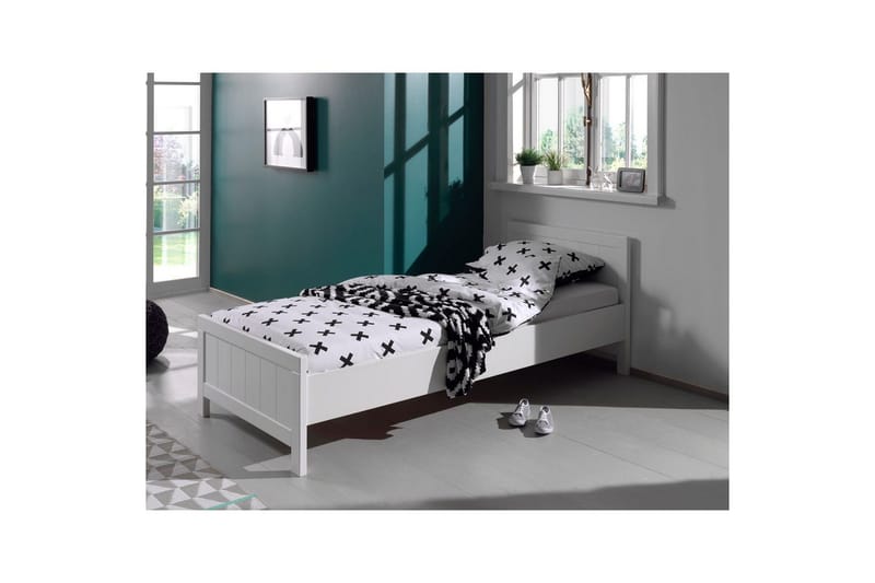 Seng med natbord 2-dørs garderobe Skrivebord Skuffe Erik - Møbler - Møbelsæt - Møbelsæt til soveværelse