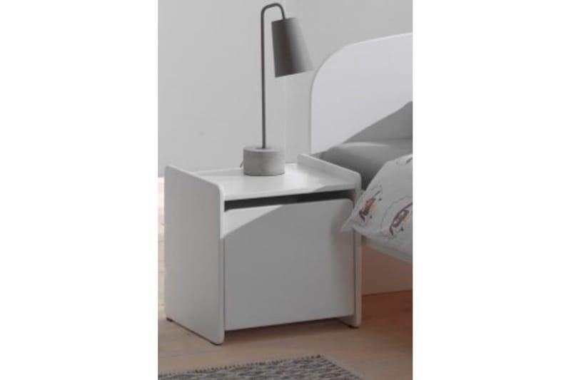 Seng med natbord Kiddy Hvid - Hvid - Møbler - Møbelsæt - Møbelsæt til soveværelse
