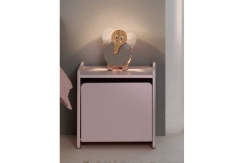 Seng med natbord Kiddy Lyserød - Lyserød - Møbler - Møbelsæt - Møbelsæt til soveværelse