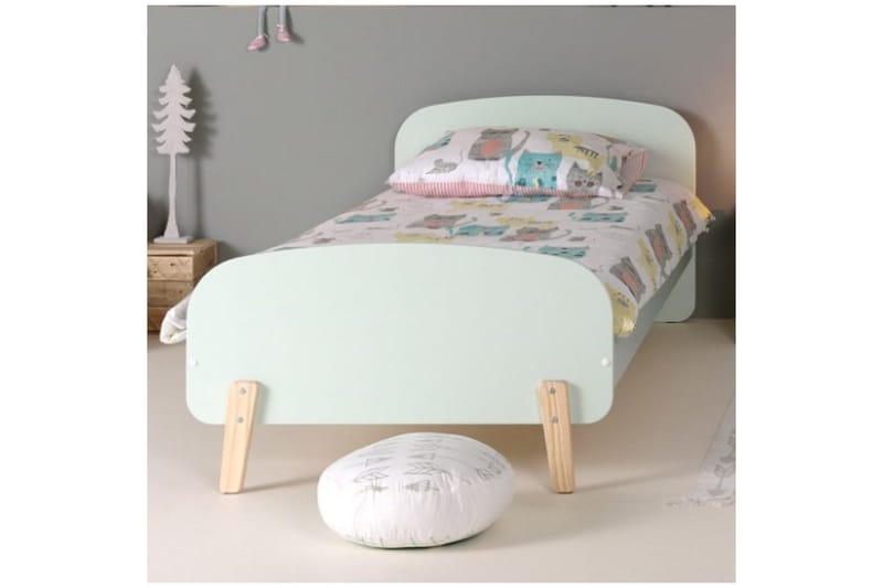 Seng med natbord Kiddy Mintgrøn - Mintgrøn - Møbler - Møbelsæt - Møbelsæt til sovev�ærelse