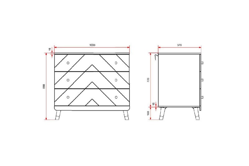 Seng med natbord klædeskab kommode Billy Hvid - Møbler - Møbelsæt - Møbelsæt til soveværelse