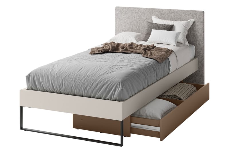 Sigmana Møbelsæt til Soveværelse - Lys Grå/Beige - Møbler - Møbelsæt - Møbelsæt til soveværelse