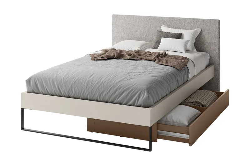 Sigmana Møbelsæt til Soveværelse - Lys Grå/Beige - Møbler - Møbelsæt - Møbelsæt til soveværelse